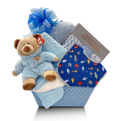 Baby Bundle of Joy Boy Gift Basket