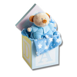 His Cuddle Time Baby Boy Gift Box